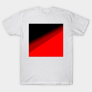 red black abstract texture design T-Shirt